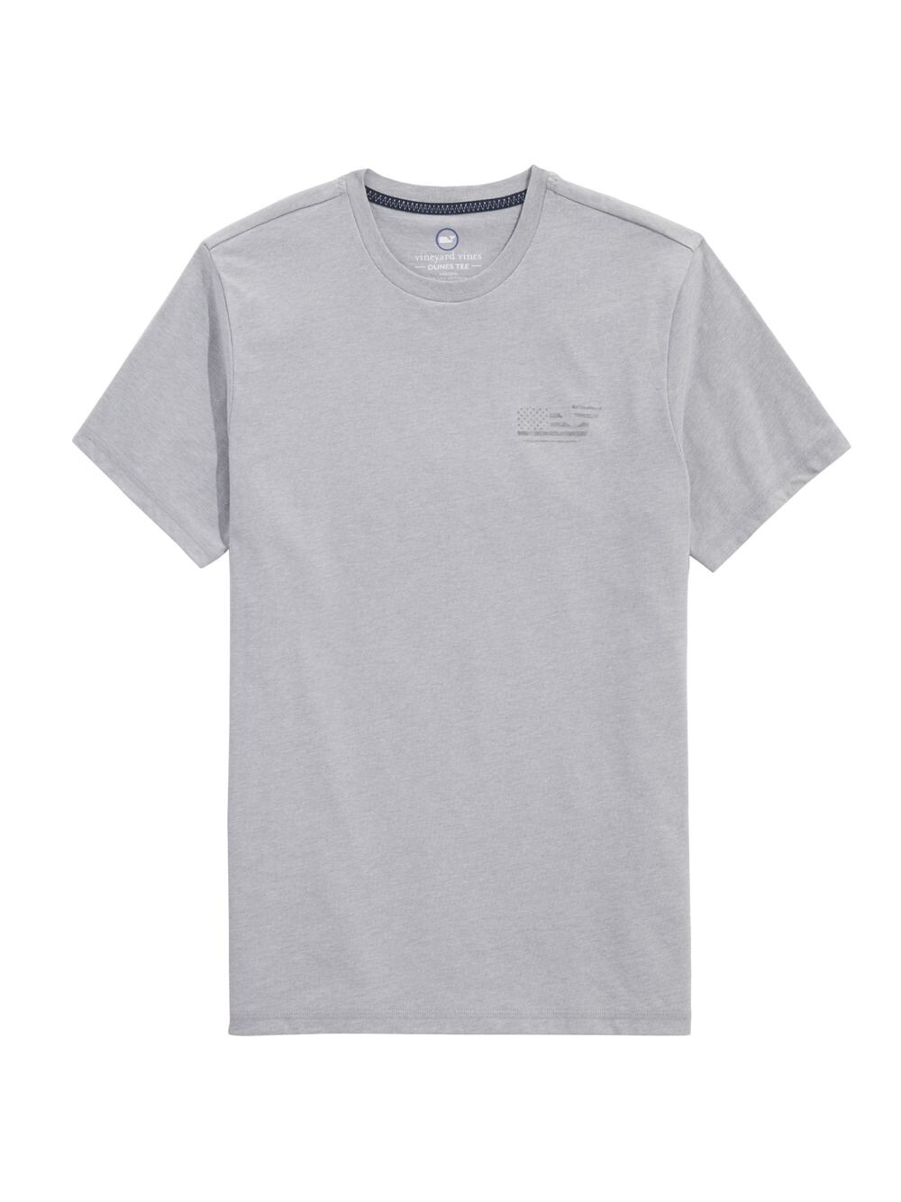 

Футболка с американским флагом Whale Dunes Vineyard Vines, серый