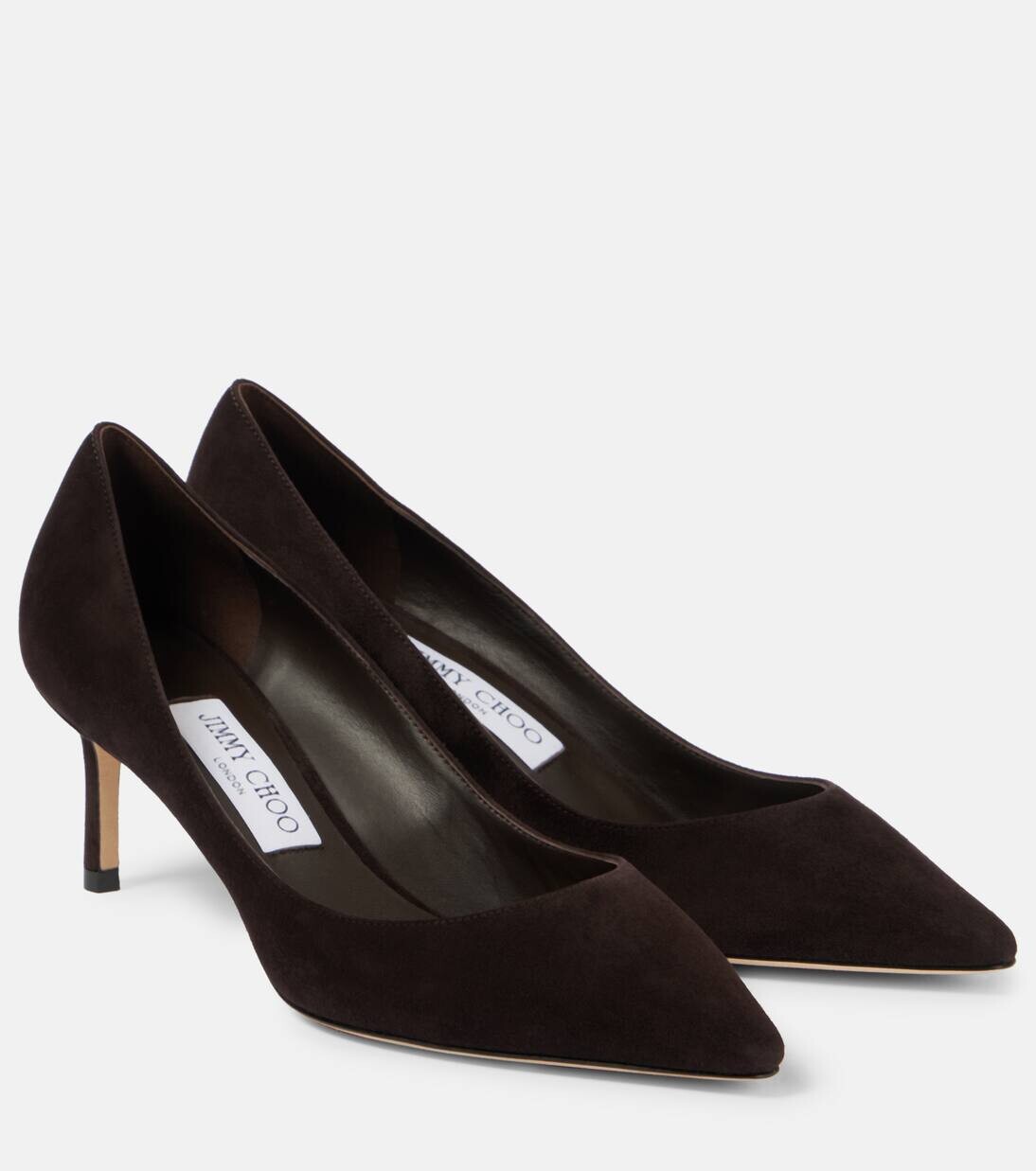 

Туфли Romy 60 из замши Jimmy Choo, кофе