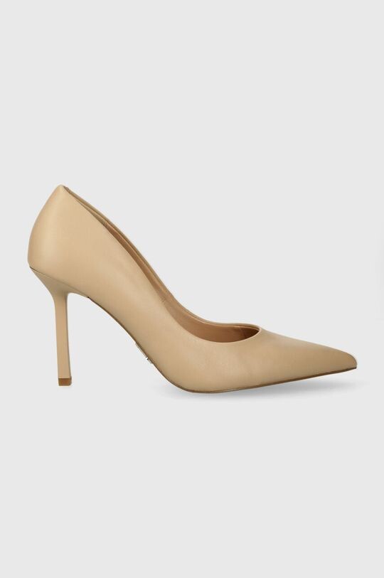 

Классические кожаные туфли на каблуке Steve Madden, бежевый