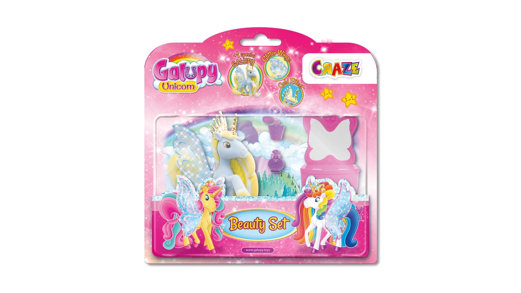 игровой набор boom unicorn box Craze Косметический набор Galupy Unicorn