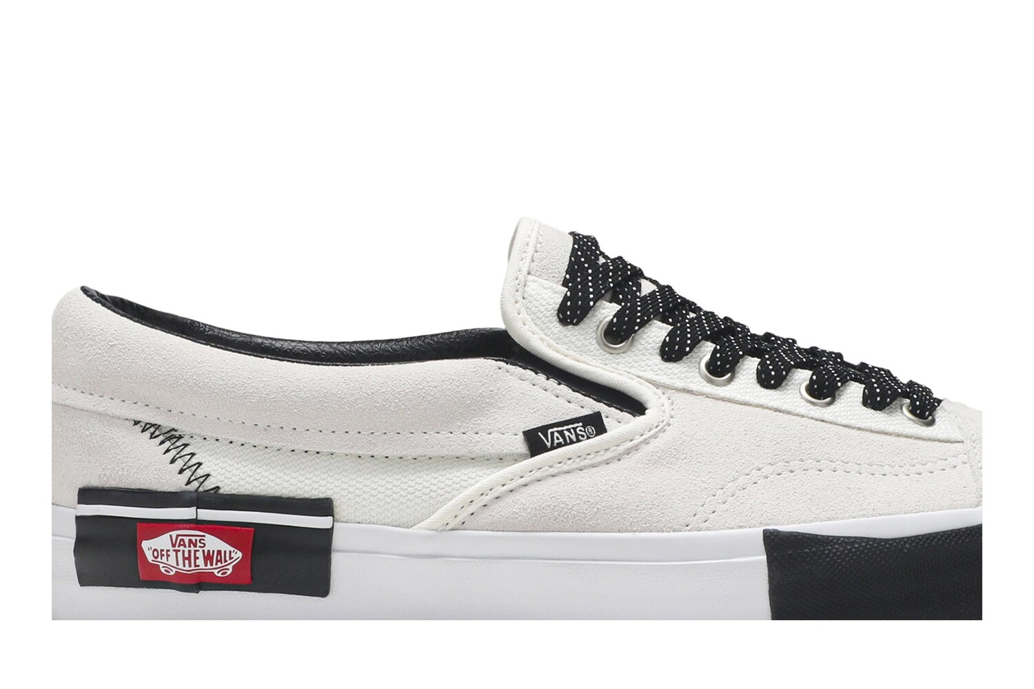 

Кроссовки Slip-On CAP Reflective Vans, белый