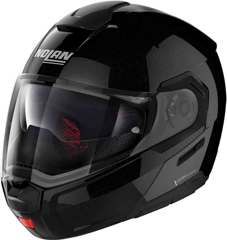 N90-3 Специальный шлем N-Com Nolan, черный металлик
