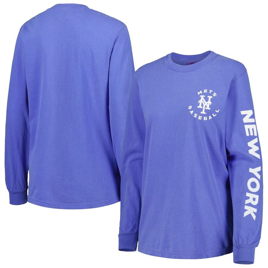 

Футболка с длинным рукавом Soft as a Grape New York Mets, роял