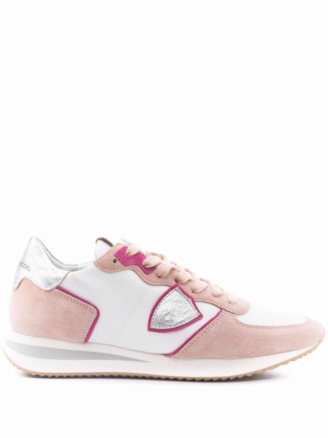 

Philippe Model Paris кроссовки TRPX Mondial на шнуровке, розовый