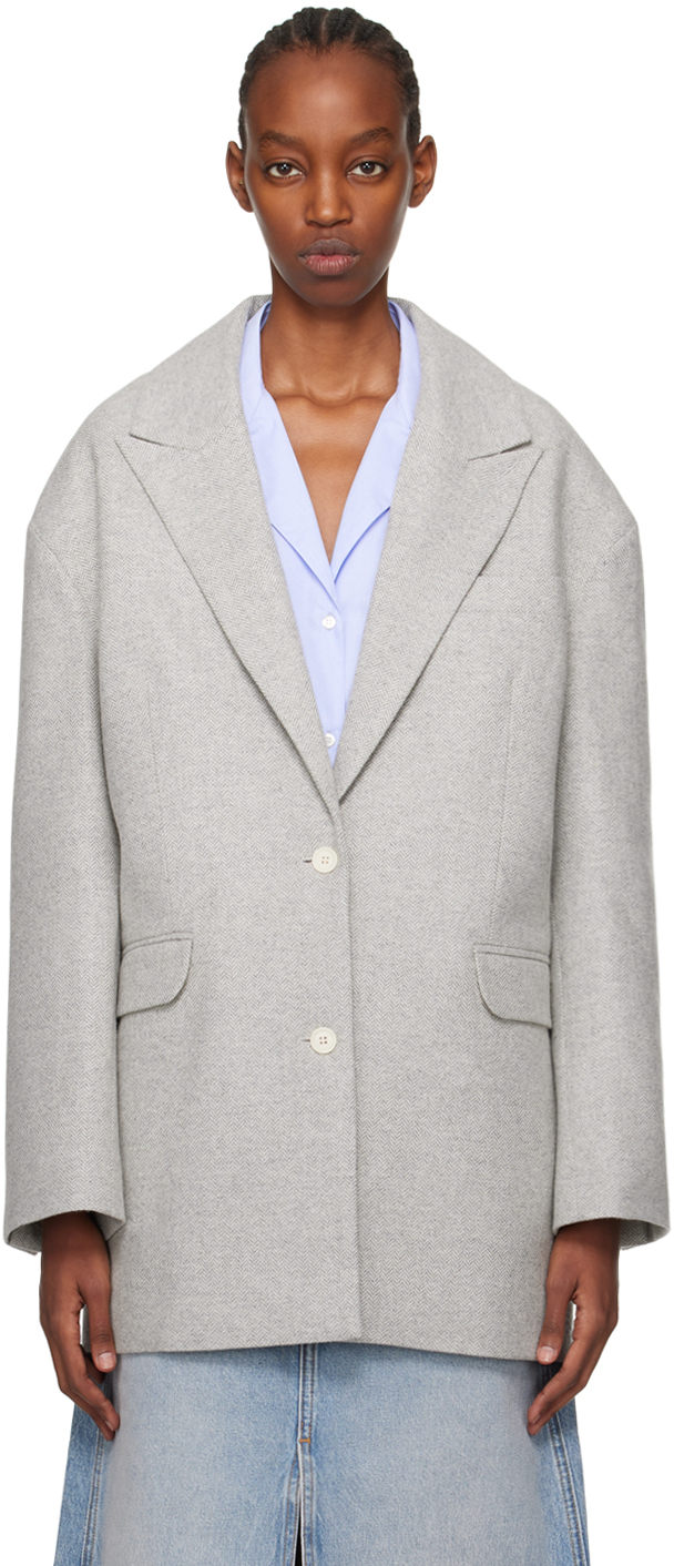 Серый пиджак Тренто The Garment