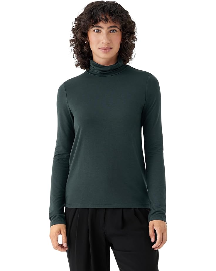 

Топ Eileen Fisher Scrunch Neck, цвет Ivy