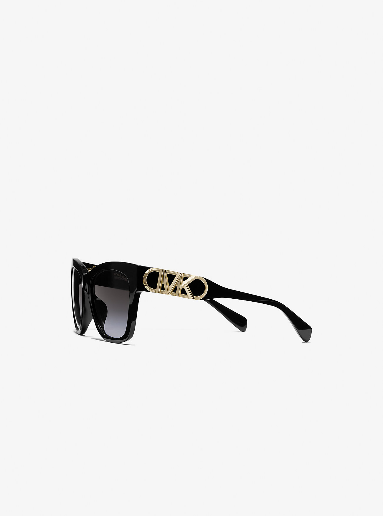 Солнцезащитные очки в стиле ампир-сквер Michael Kors, черный консруктор сквер в стиле неоклассицизм jj9043