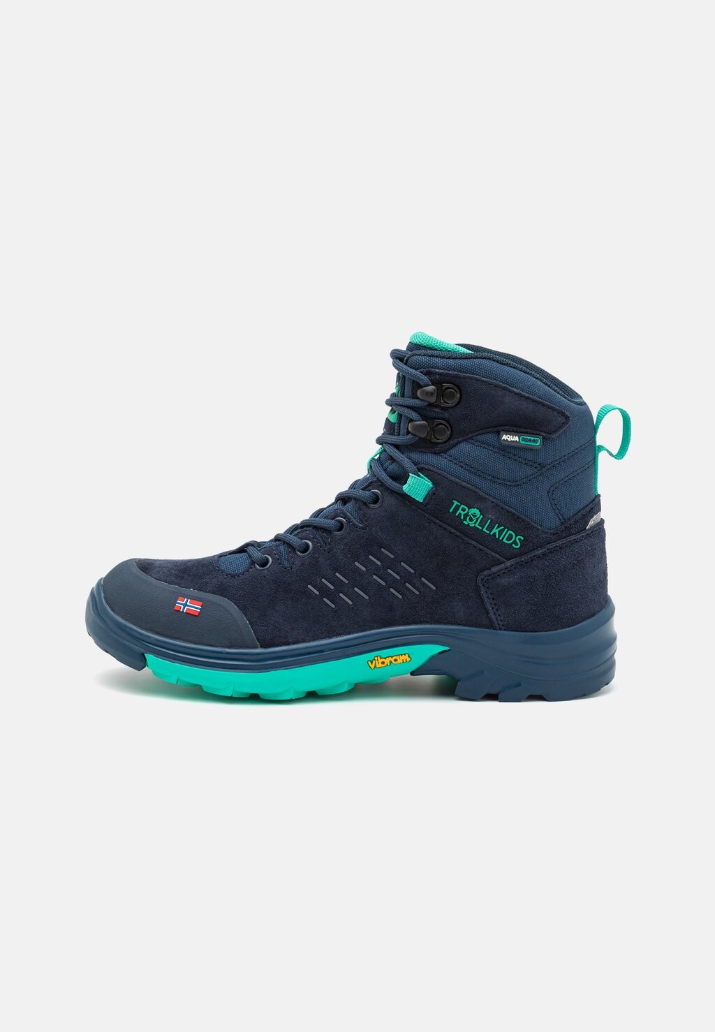 

Кроссовки KIDS TROLLSTEINEN MID UNISEX TrollKids, цвет navy/mint