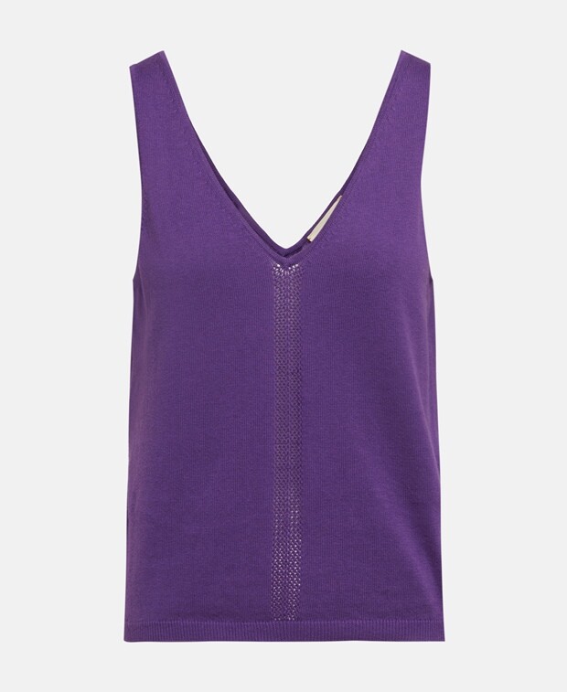 

Вязаный топ Absolut Cashmere, фиолетовый