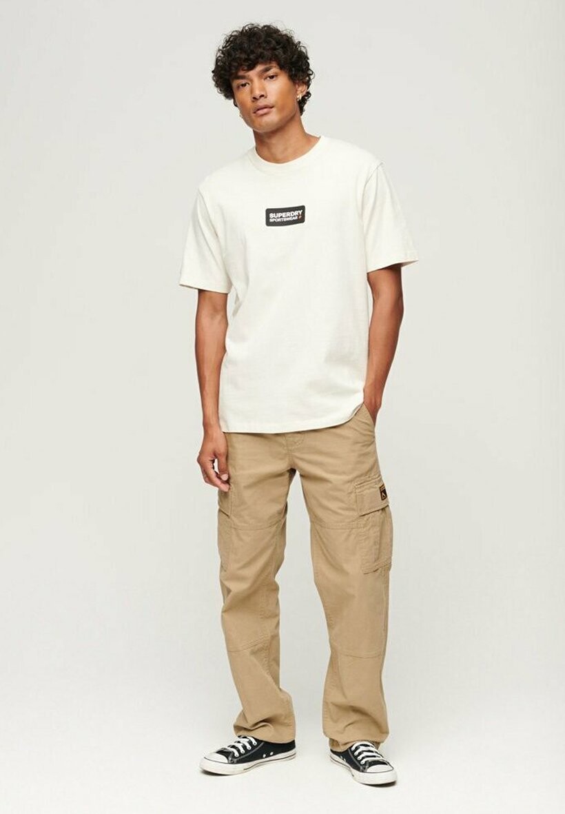 

Футболка с принтом TECH GRAPHIC Superdry, цвет nordic bone grey
