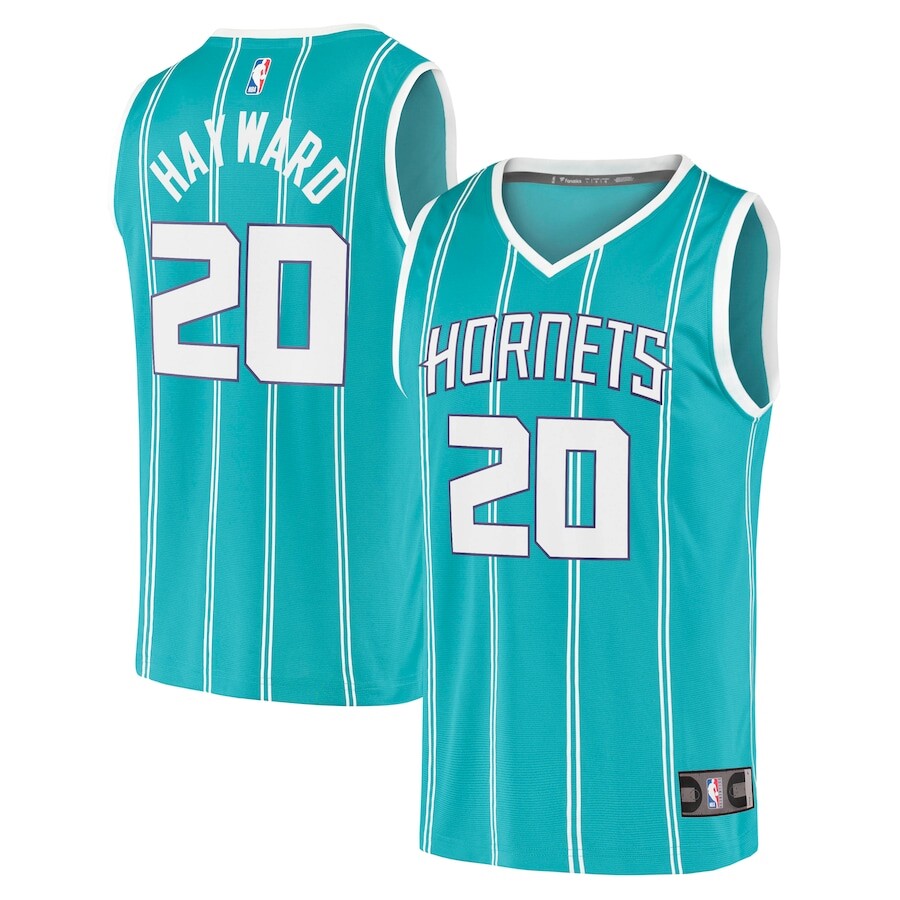 

Джерси Fanatics Branded Charlotte Hornets, бирюзовый