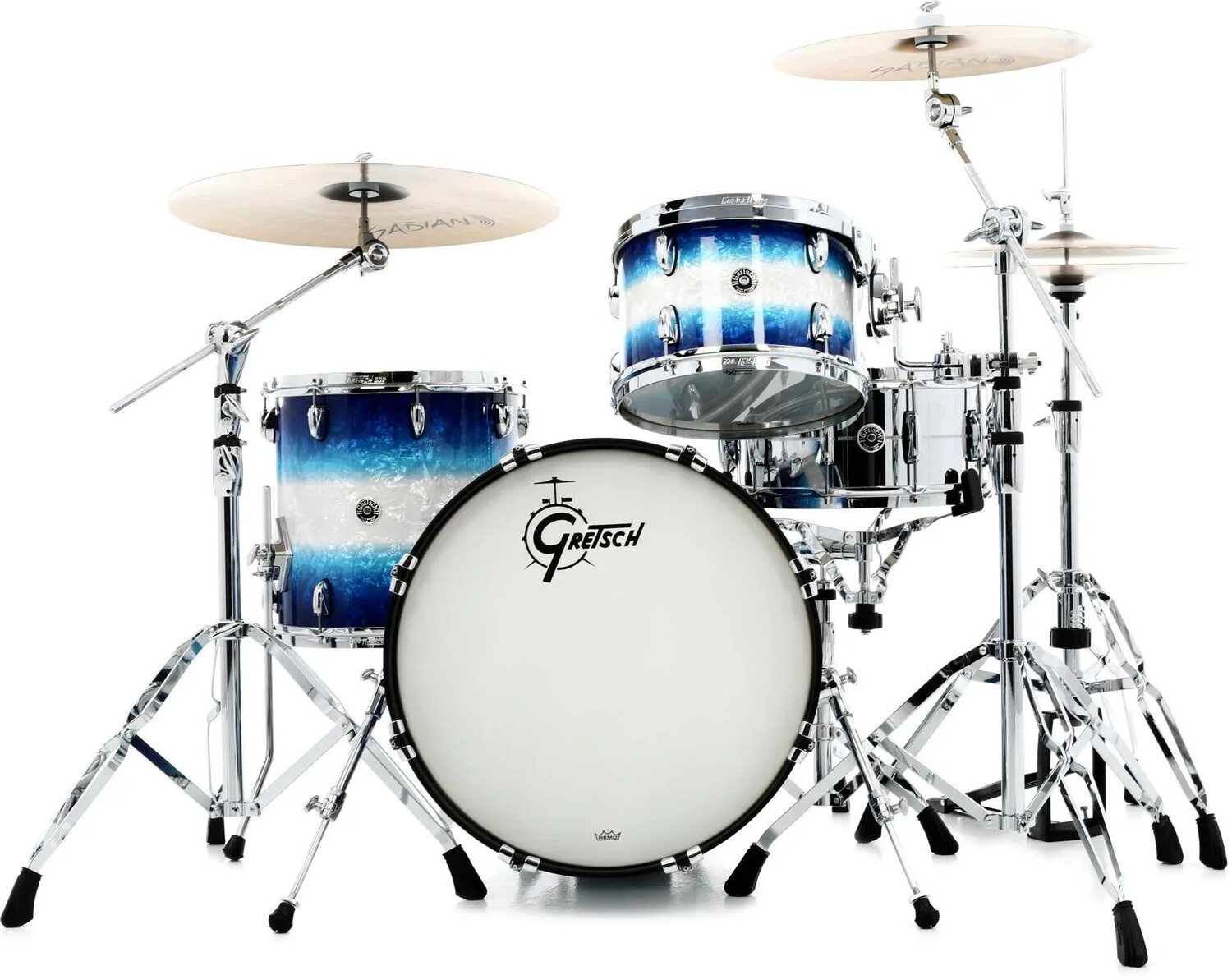 

Набор из трех предметов Gretsch Drums Brooklyn GB-E403 — Blue Burst Pearl