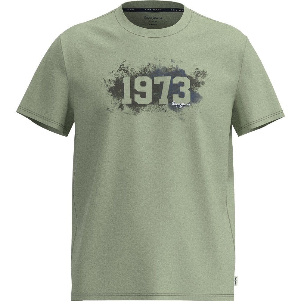 

Футболка Pepe Jeans Ovingdean Short Sleeve Round Neck, зеленый