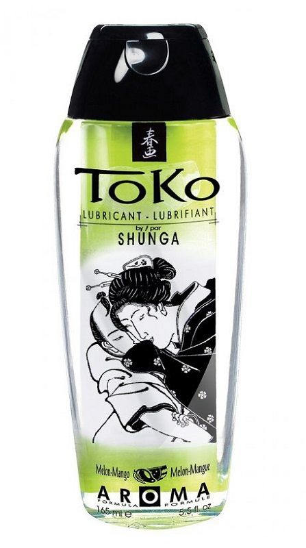 Shunga Toko Lubricant Melon интимный гель, 165 ml shunga интимный гель toko lustful litchee с ароматом личи 165 мл