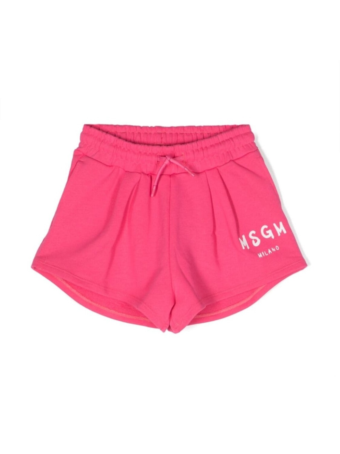 

MSGM Kids спортивные шорты с логотипом, розовый
