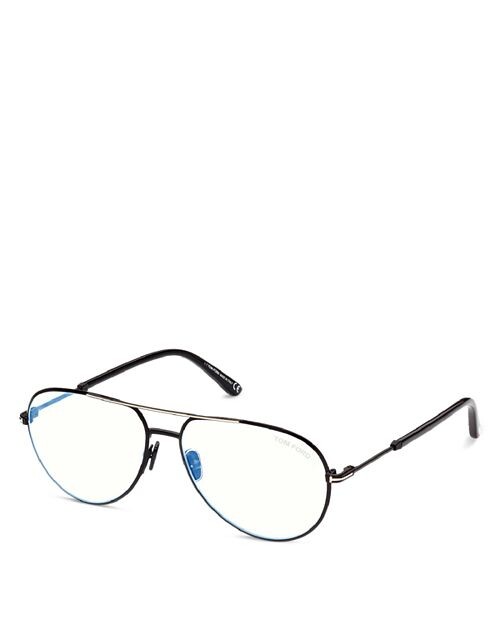

Оптические очки Marcolin Pilot, 57 мм Tom Ford, цвет Black