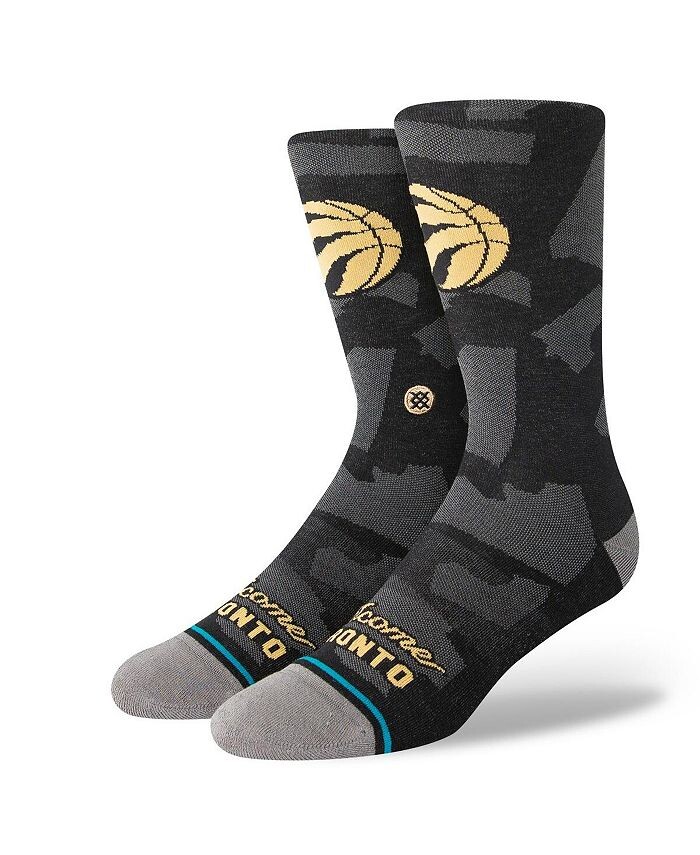 

Мужские носки Toronto Raptors 2022/23 City Edition Crew Stance, черный