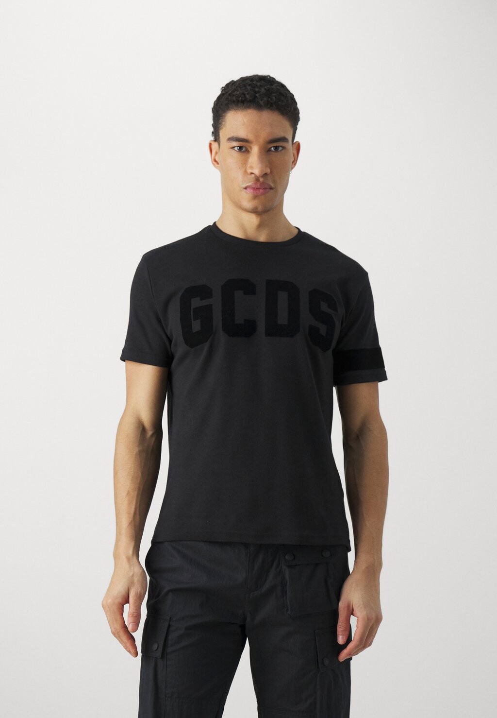

Футболка с принтом Unisex Logo GCDS, черный