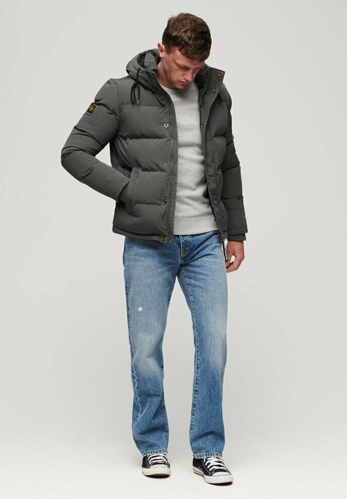 

Куртка Superdry ПУФФЕР EVEREST С КАПЮШОНОМ, цвет charcoal
