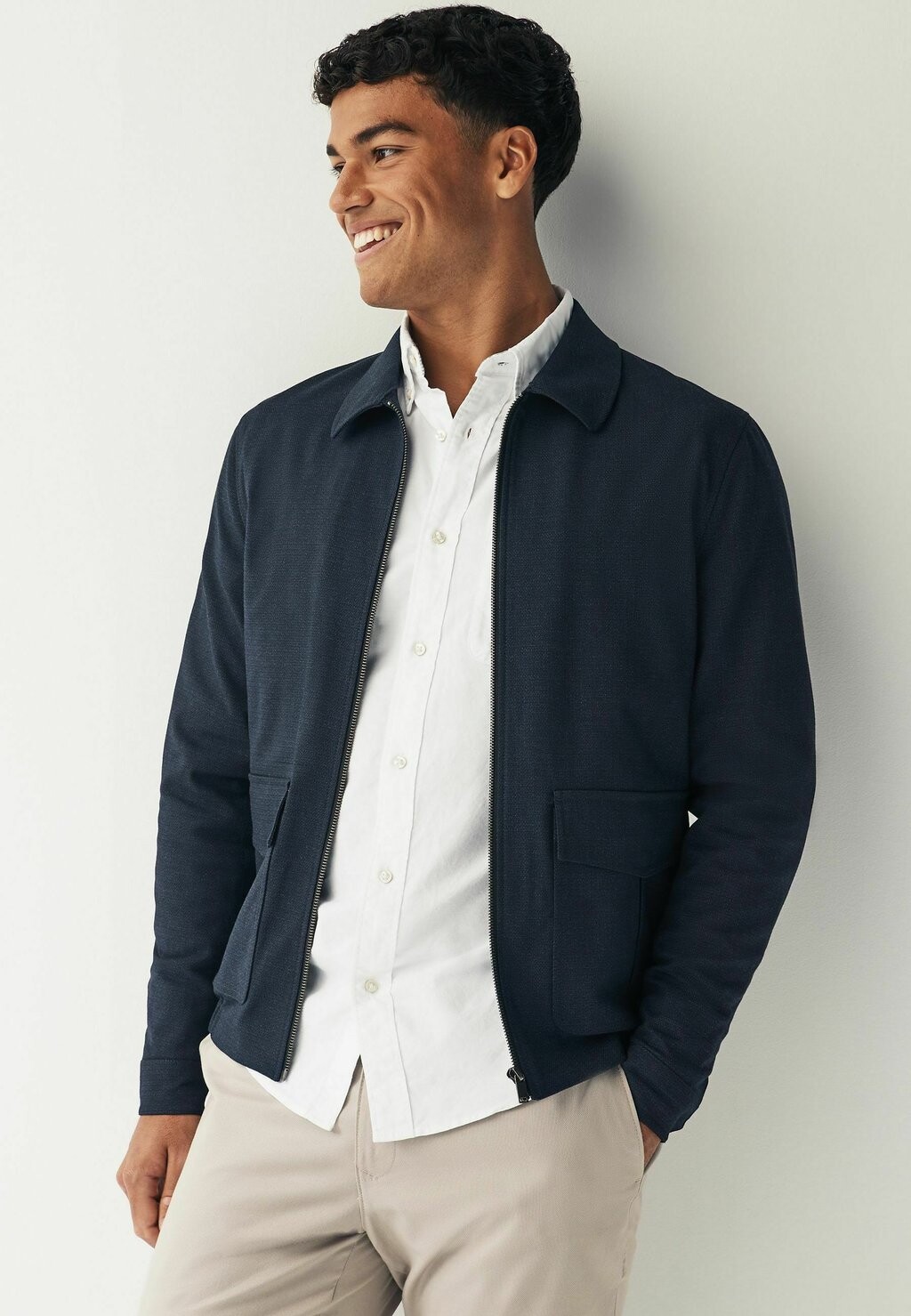 

Легкая куртка SMART TEXTURED REGULAR FIT Next, цвет navy