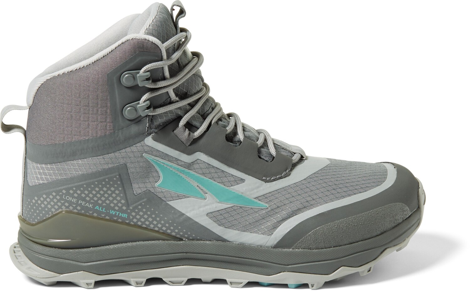 

Походные ботинки Lone Peak ALL-WTHR Mid, женские Altra, серый