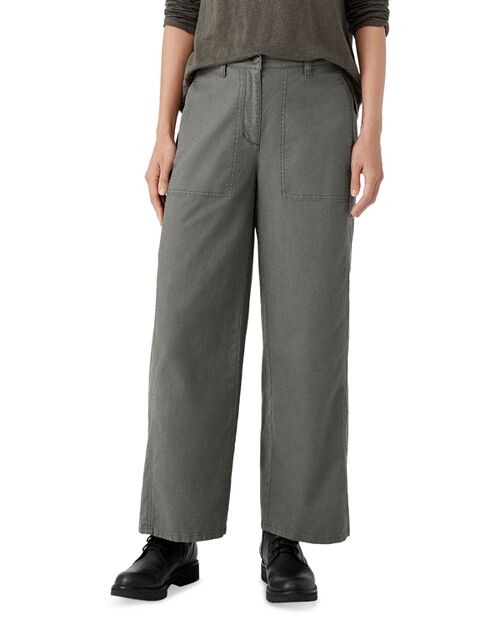 

Широкие брюки до щиколотки Eileen Fisher, цвет Green