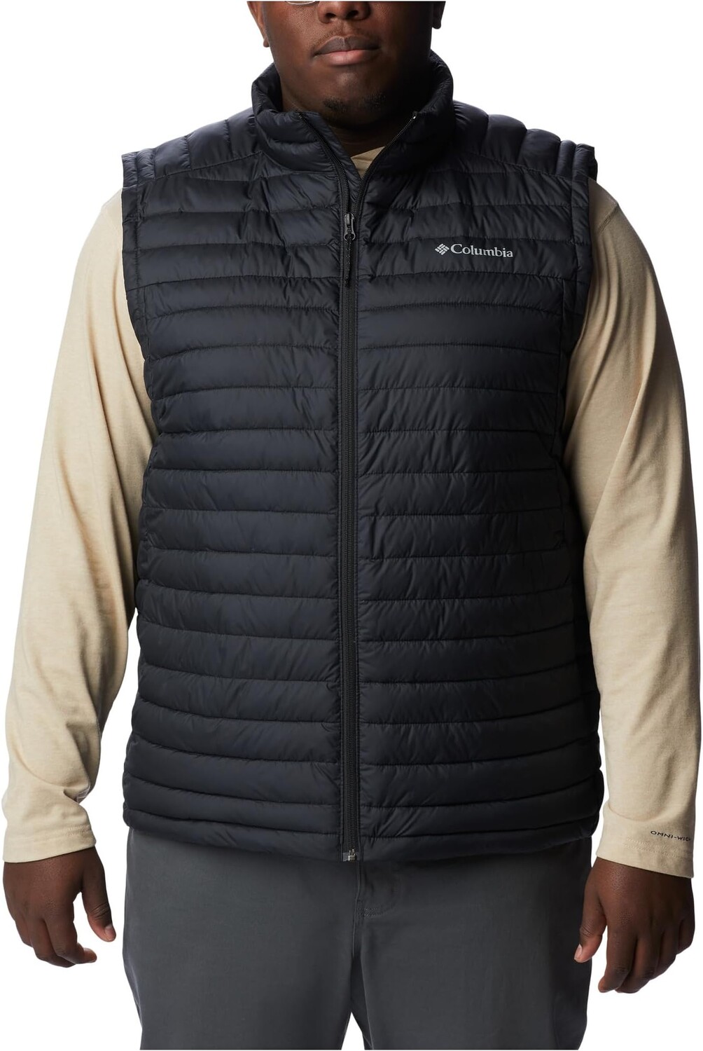 

Утепленный жилет Columbia Big & Tall Silver Falls Vest, черный