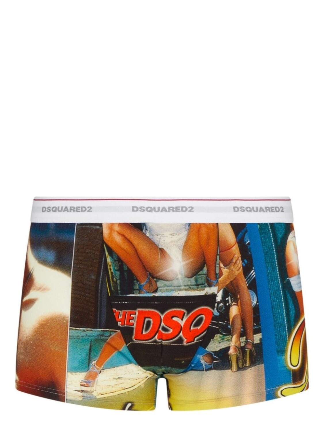 

DSQUARED2 боксеры с графичным принтом, синий