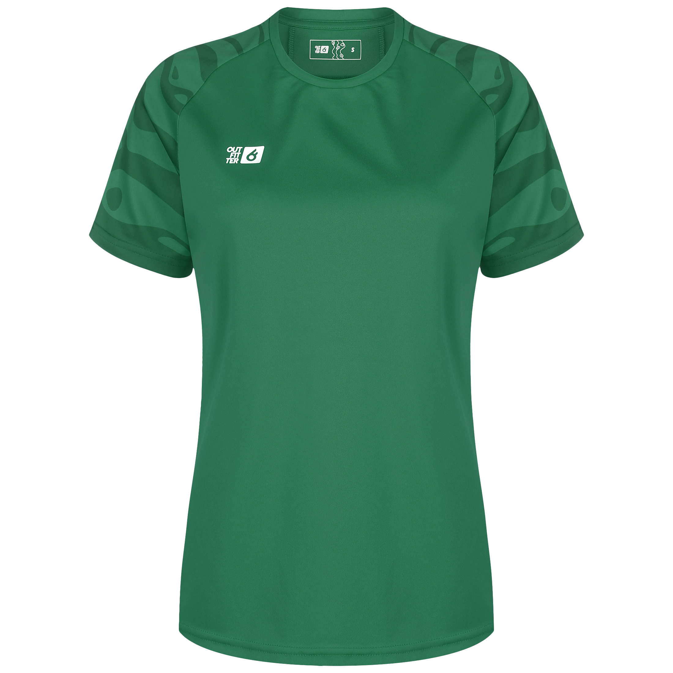 Спортивная футболка OUTFITTER Trikot OCEAN FABRICS KAO Match, зеленый