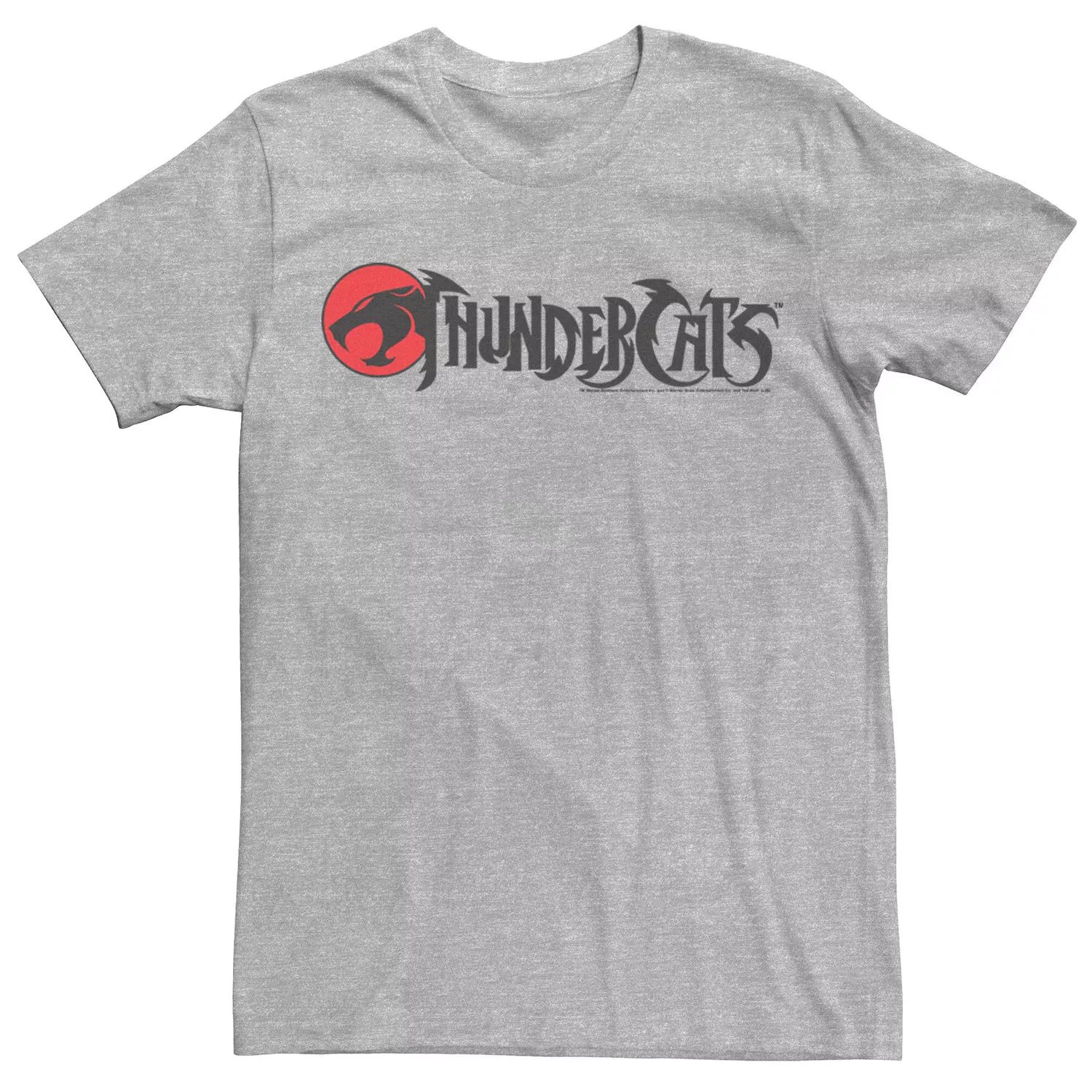 Мужская футболка с простым логотипом ThunderCats Licensed Character