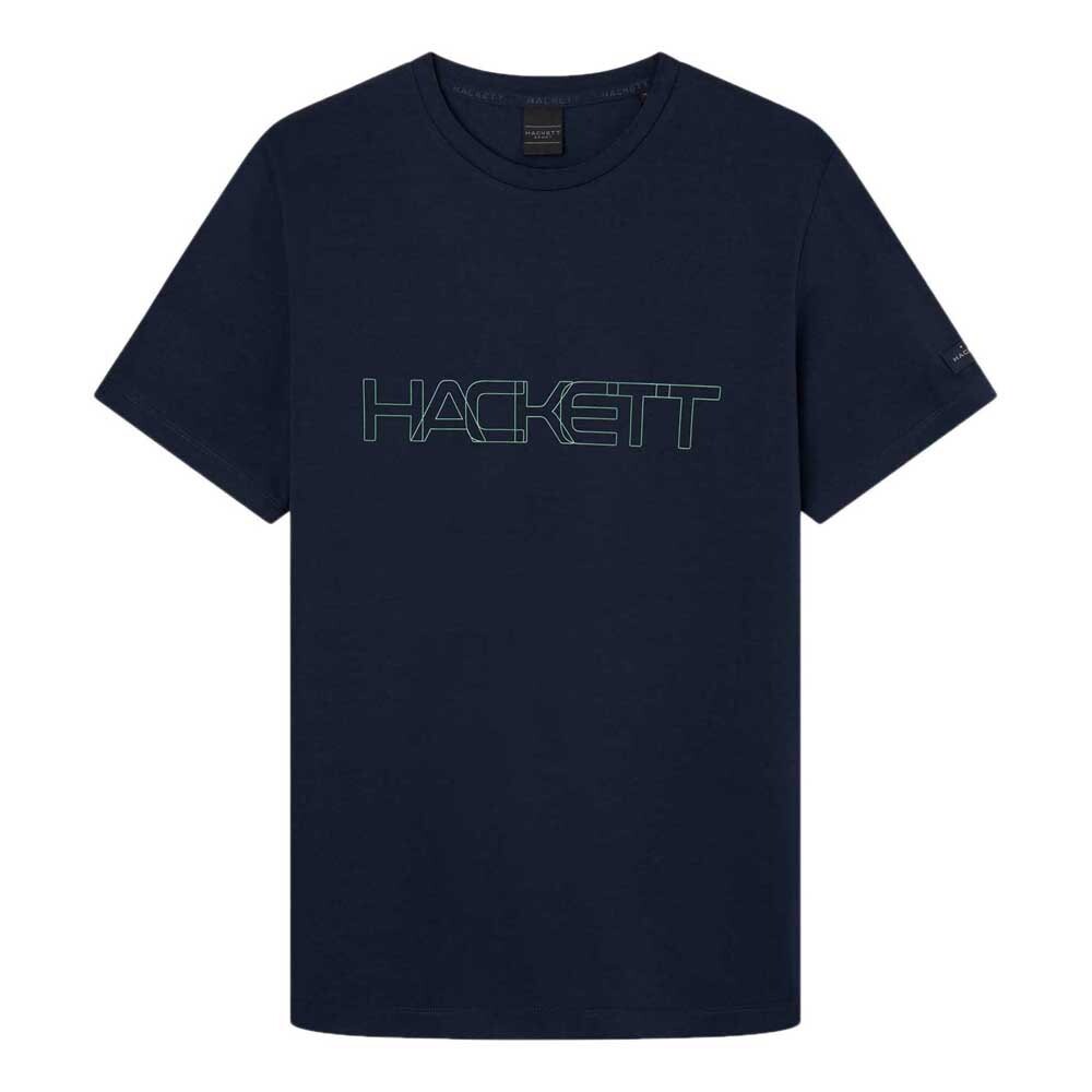 

Футболка с коротким рукавом Hackett Hs Outline, синий