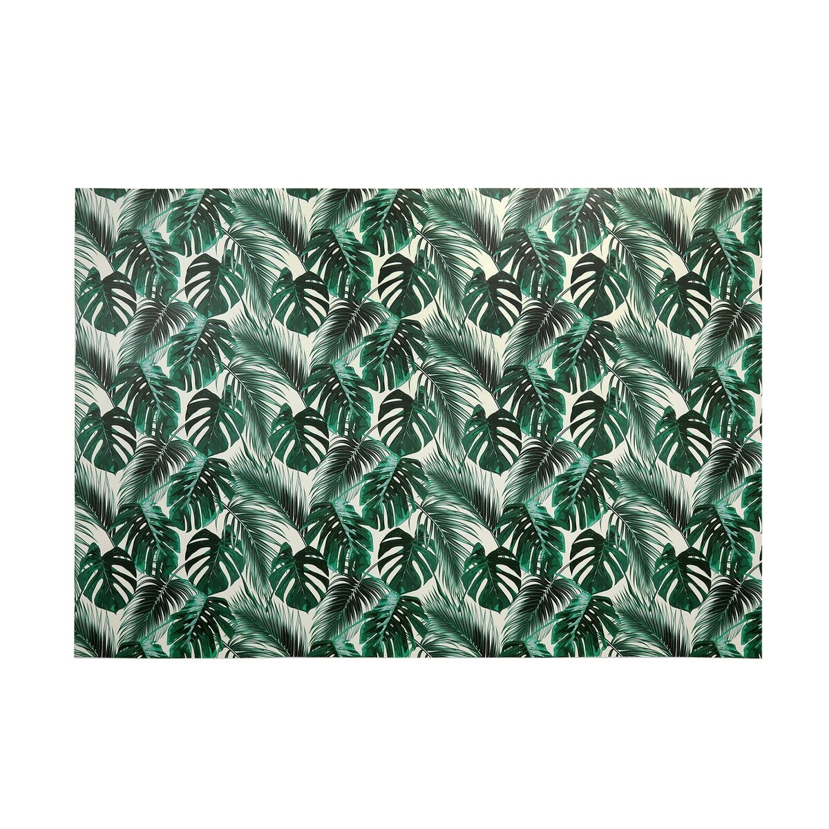 Тропический виниловый ковер Saint Honore, зеленый фотографии