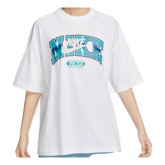 

Футболка (WMNS) Nike Sportswear Boxy T-Shirt 'White', белый