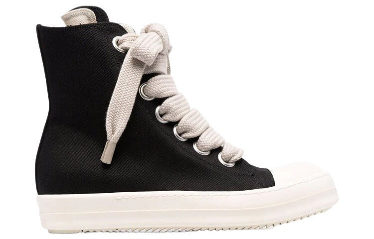 

Кроссовки Rick Owens x Drkshdw Fogachine High-Top, чёрный / бежевый