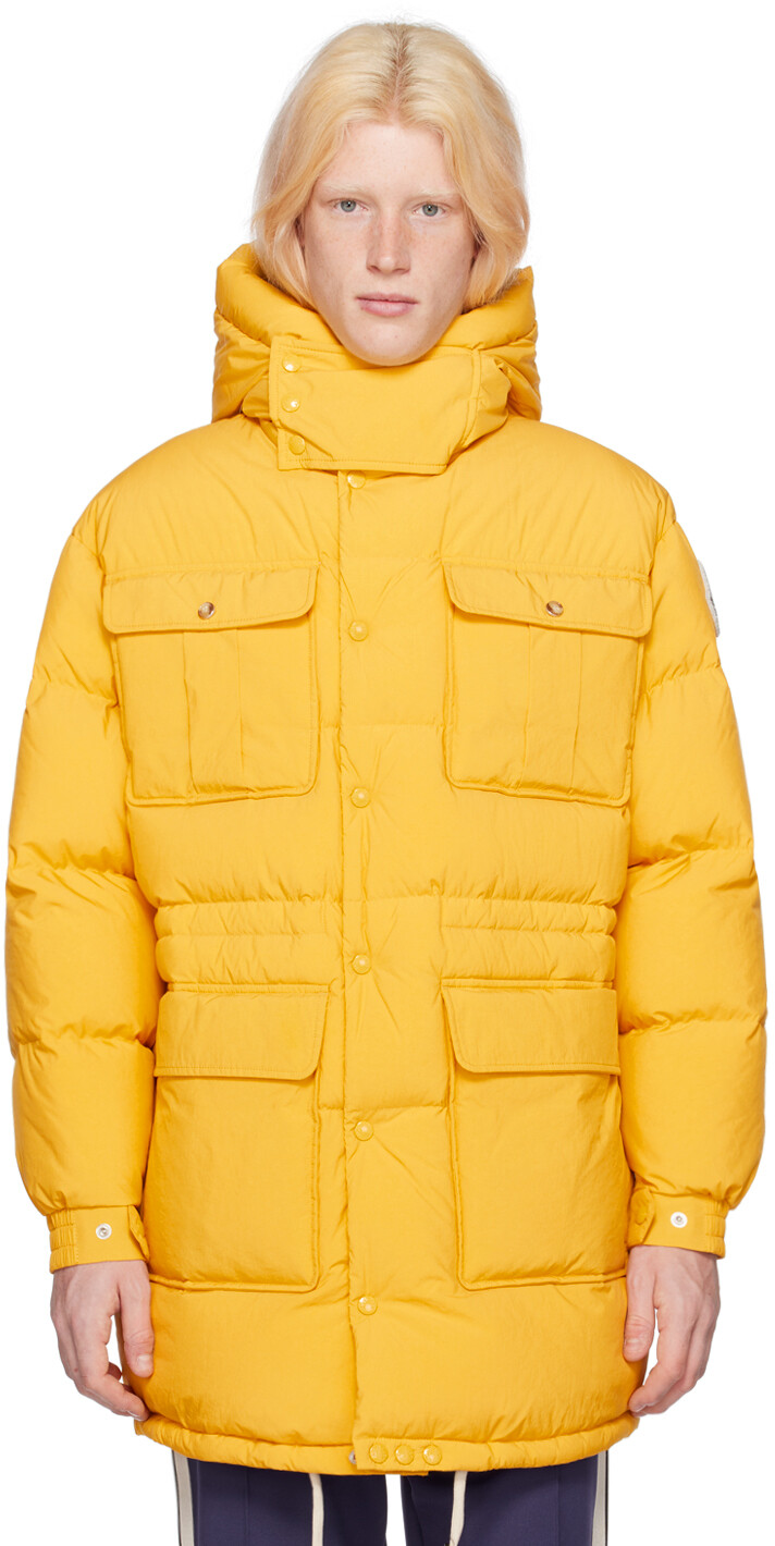 

Пуховик Moncler x Palm Angels с пентахлопьями Moncler Genius