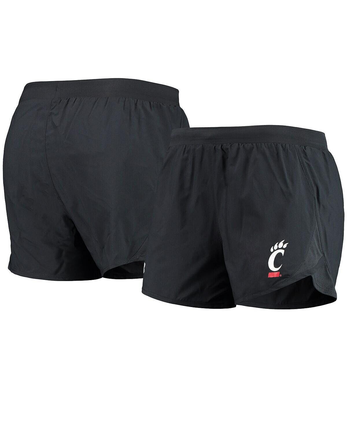 

Черные женские шорты Cincinnati Bearcats Fly By Run 2.0 Performance Under Armour, черный