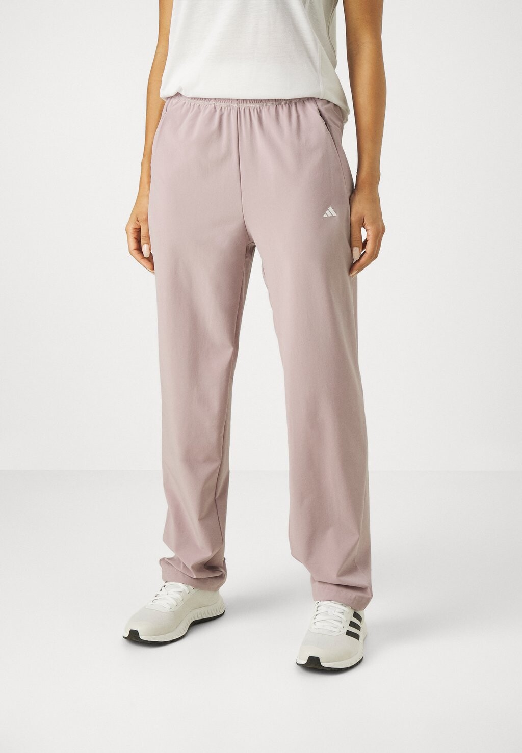 

Брюки для бега TRAINING PANT adidas Performance, цвет preloved fig