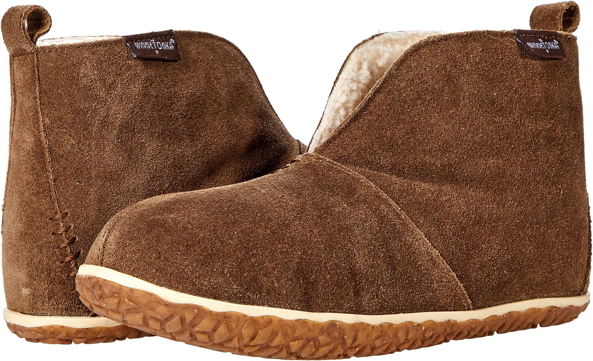 Тапочки Tamson Minnetonka, цвет Autumn Brown