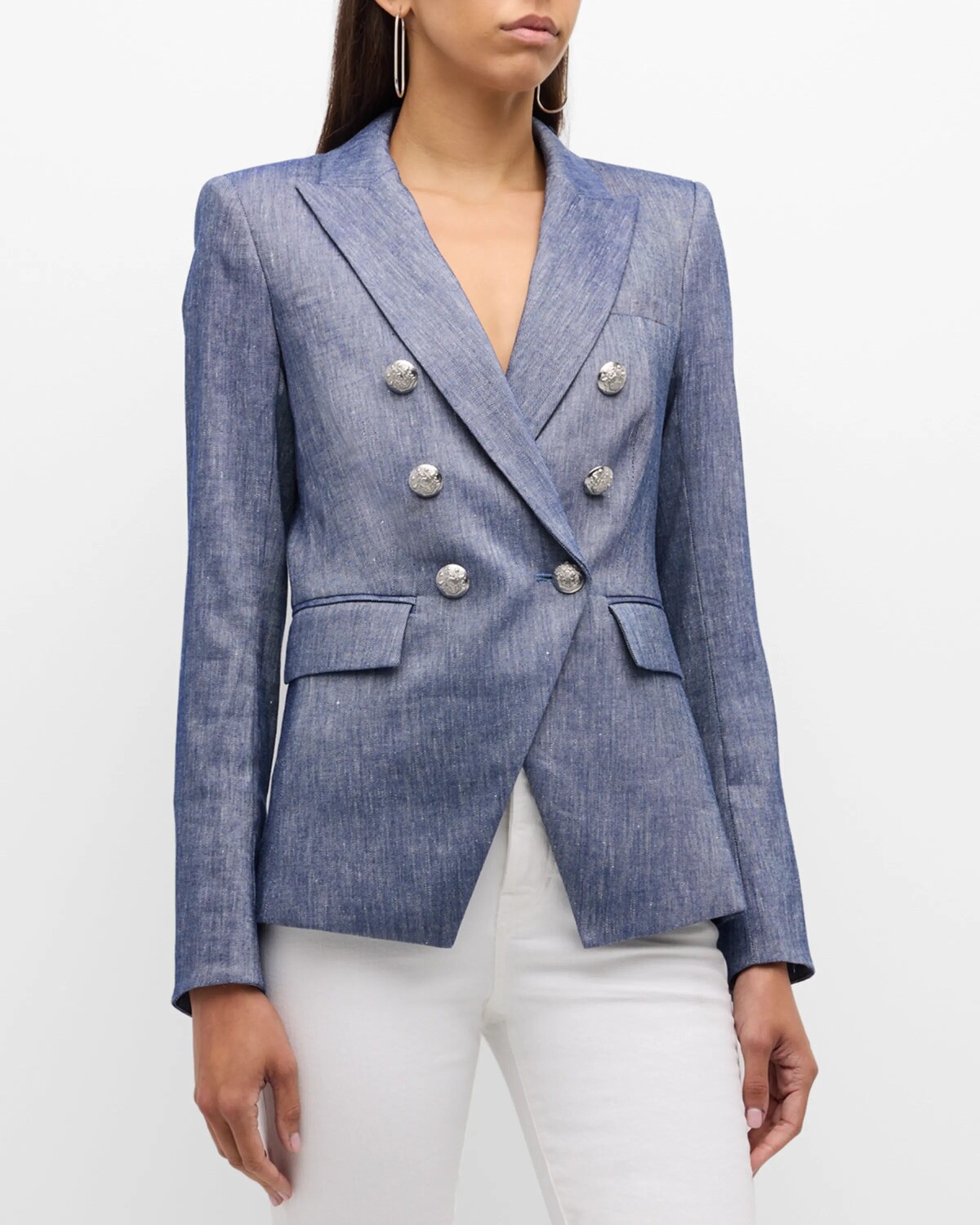 

Куртка Miller Dickey Veronica Beard, цвет Blue Melange