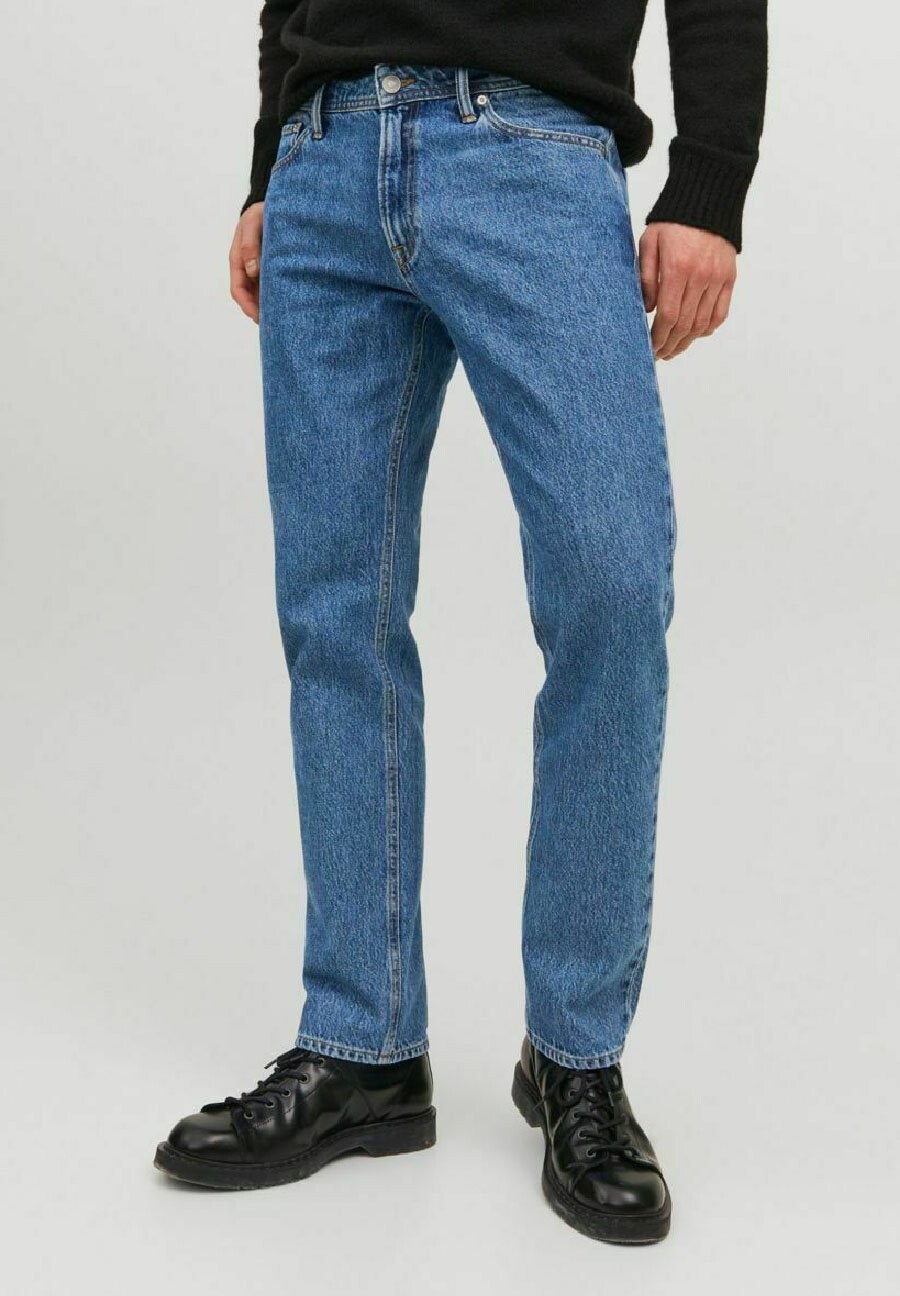 

Джинсы-сигареты Jack & Jones, синий деним