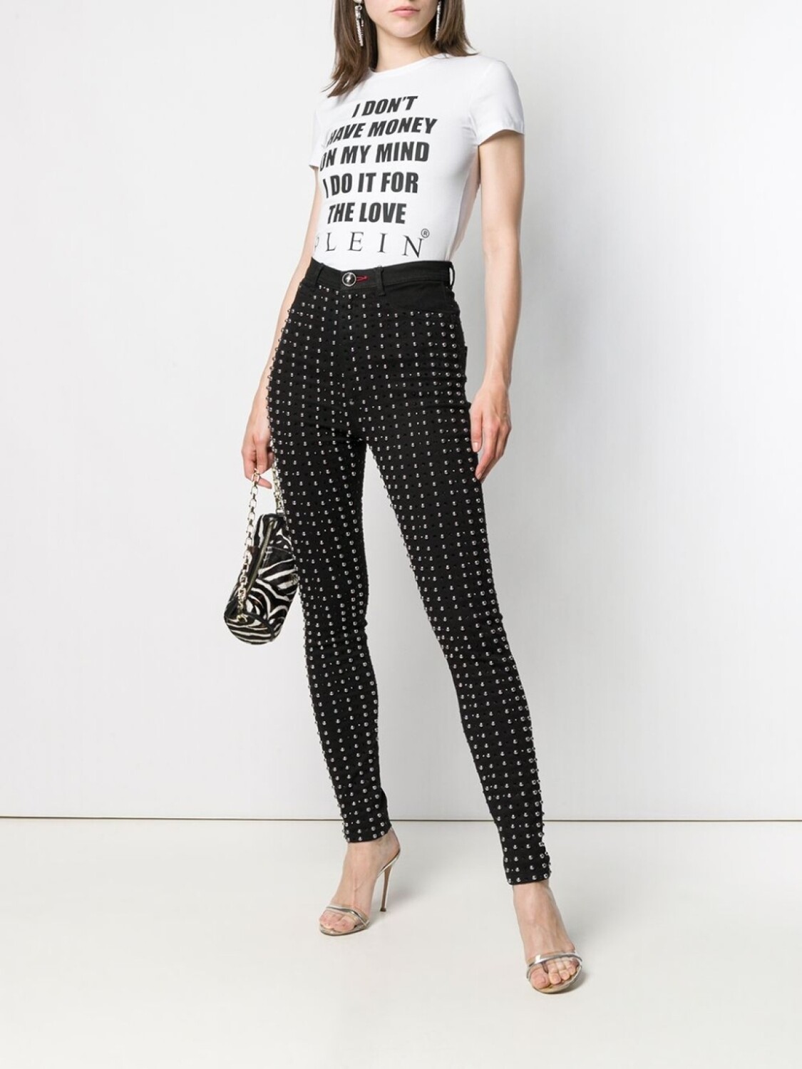 

Philipp Plein футболка Statement, белый