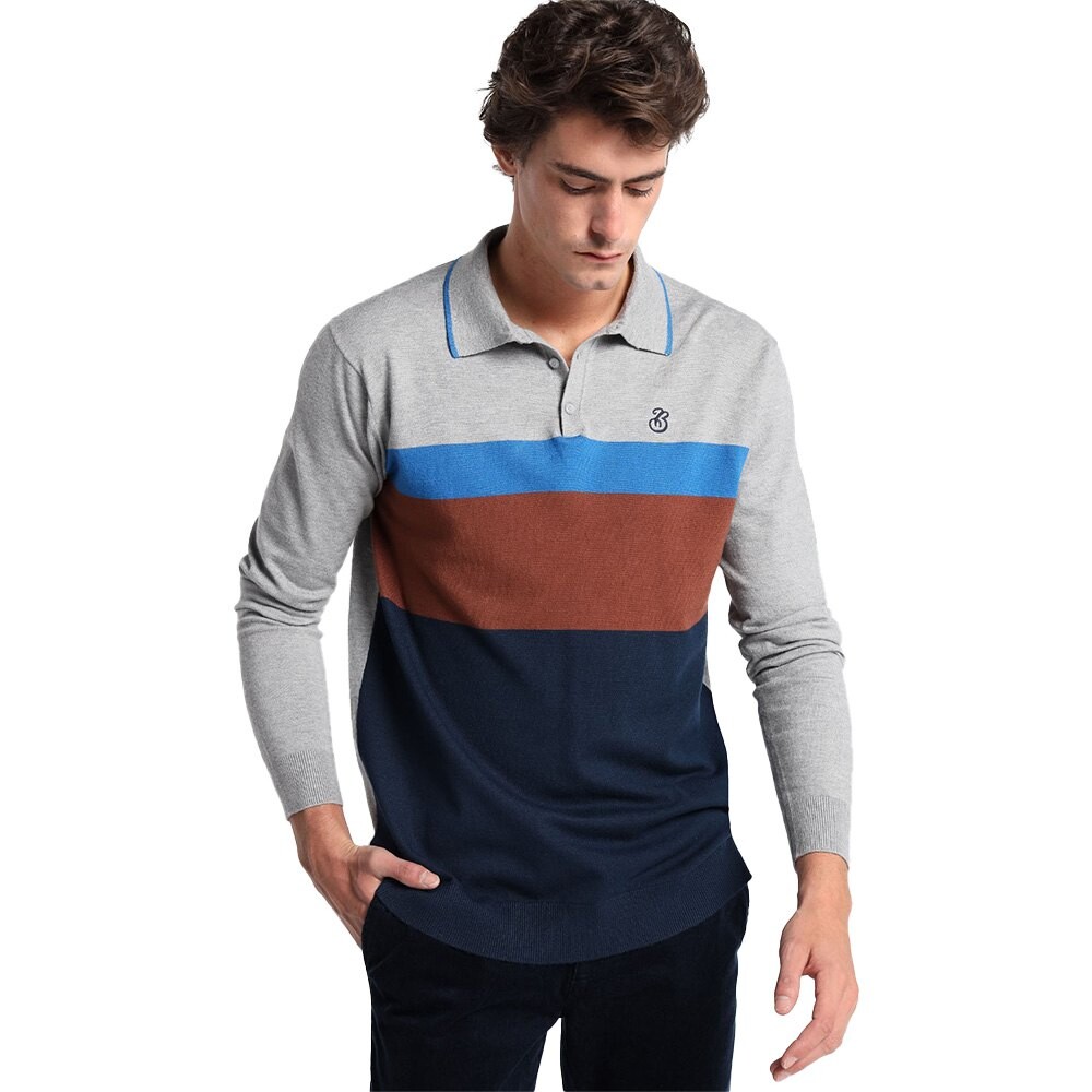 

Поло Bendorff Tricot Franjas, серый