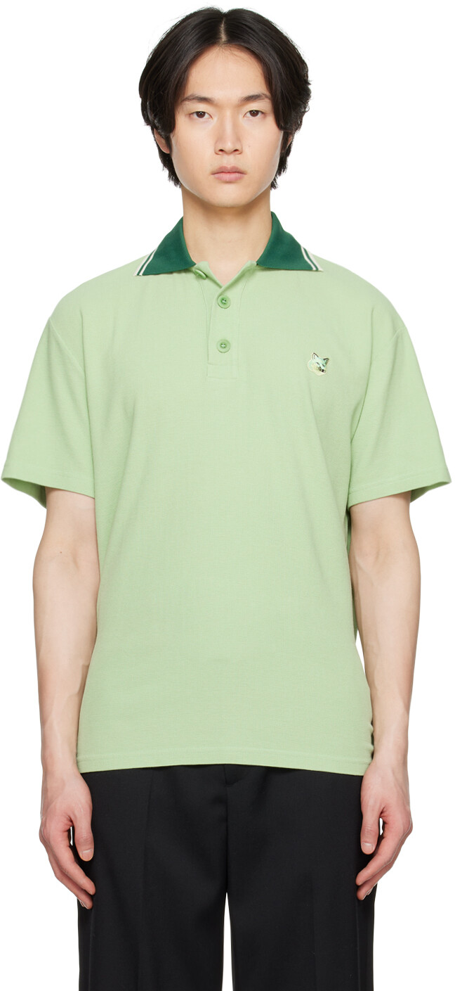 

Поло с головой Green Fox Maison Kitsune