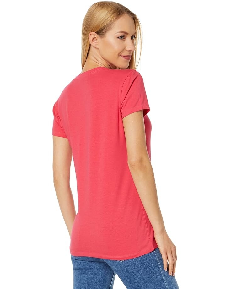 

Футболка U.S. POLO ASSN. Stretch Crew Neck Tee, цвет Rouge Red