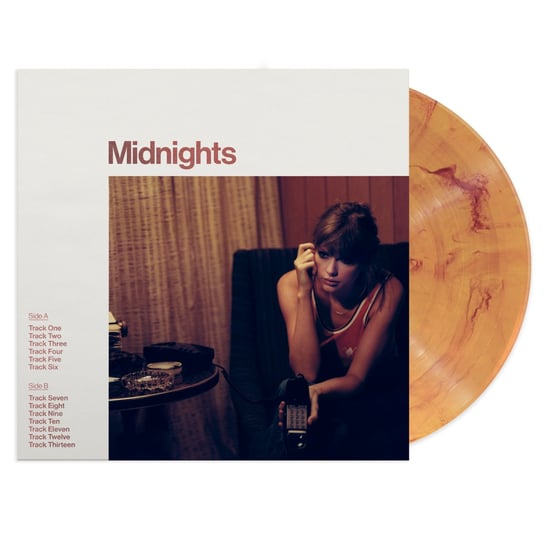 Виниловая пластинка Swift Taylor - Midnights (Blood Moon Edition) taylor swift – midnights blood moon marbled vinyl