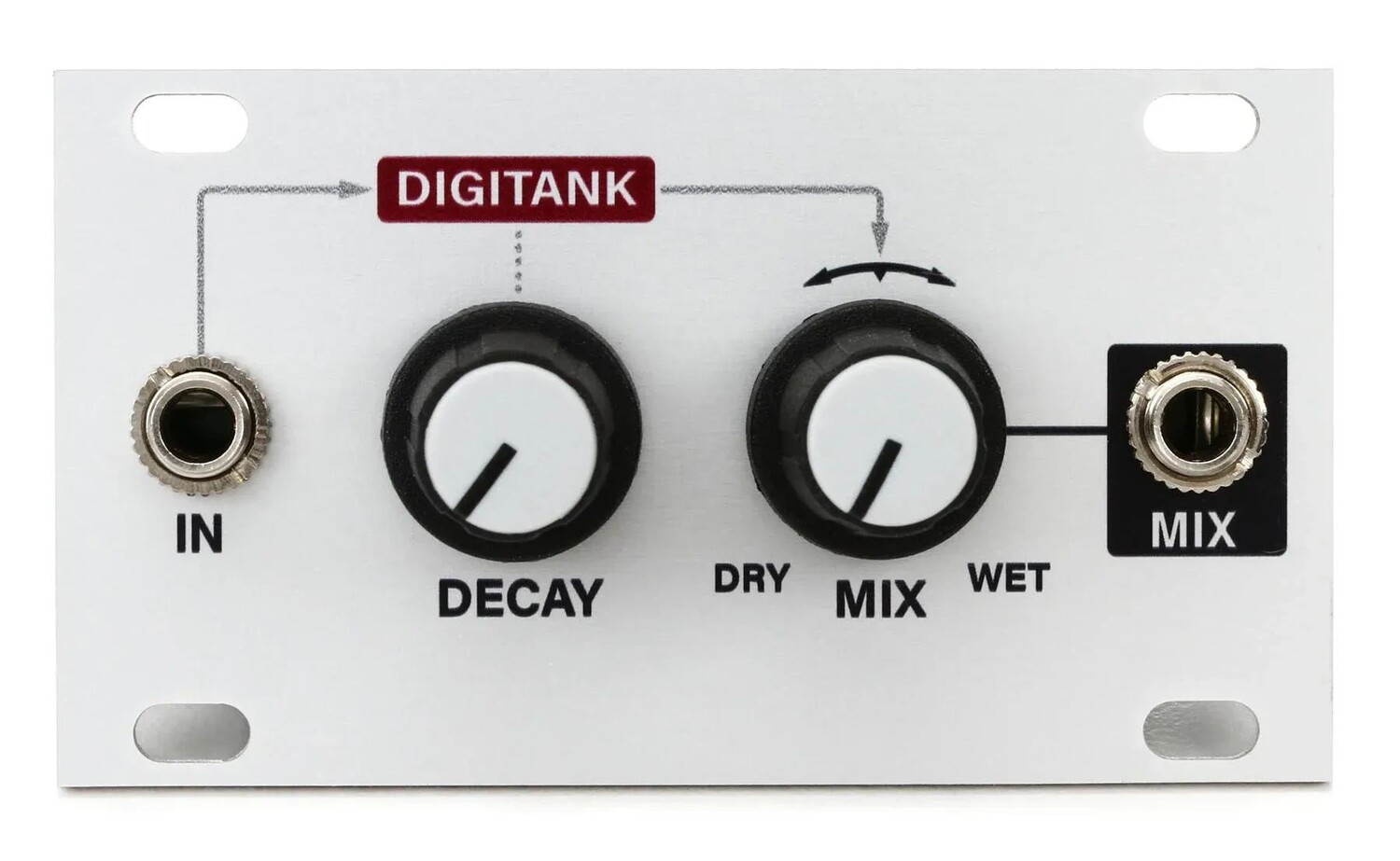 

Модуль цифровой реверберации Intellijel Digiverb1U Eurorack высотой 1U