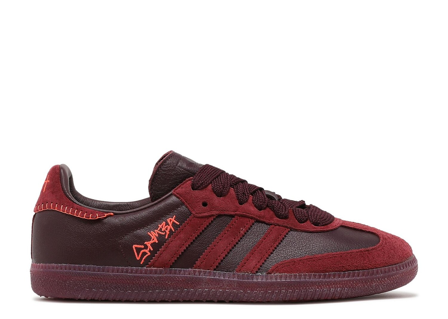 

Кроссовки adidas Jonah Hill X Samba 'Maroon', красный
