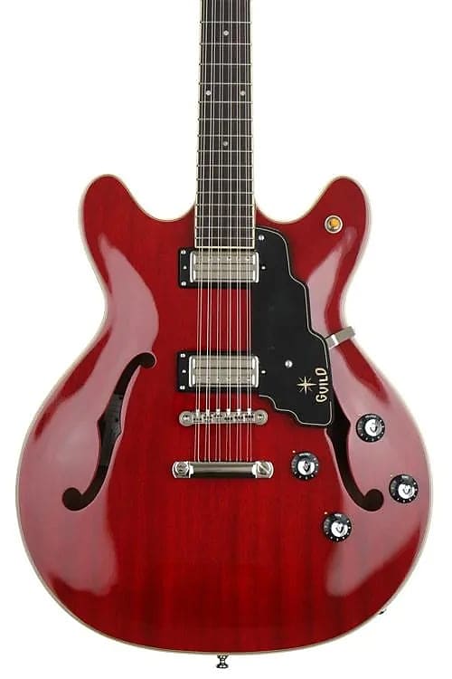 цена Электрогитара Guild Newark St. Collection Starfire IV ST-12 12-String Electric Guitar Cherry Red 2023