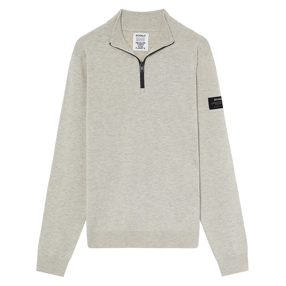 

Толстовка Ecoalf Nelo Half Zip, бежевый