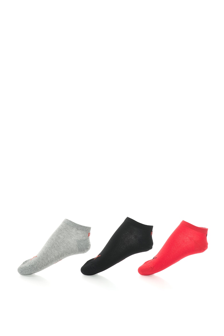 Носки до щиколотки — 3 пары Puma, красный